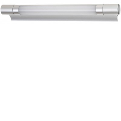 GELLA nástěnné svítidlo LED 8W VÝPRODEJ Nástěnné svítidlo, těleso kov, povrch stříbrná, difuzor plast, LED 8W, 546lm, neutrální 4000K, 230V, IP20, tř.1. rozměry: 620x58x70mm.