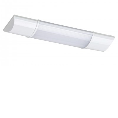 BATTEN LIGHT nástěnné SVÍTIDLO LED 10/20/30/40W Nástěnné svítidlo, těleso plast, povrch bílá, difuzor plast, LED 10W/800lm, 20W/1600lm, 30W/2400lm, 40W/3200lm, neutrální 4000K, 230V, IP20, tř.1. rozměry: 300/600/900/1200x22x70mm.