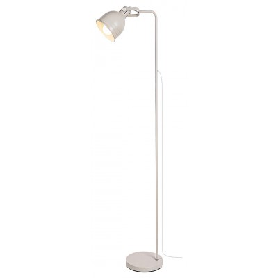 FLINT Stojací lampa, těleso kov, povrch béžová, pro žárovku 1x40W, E27, 230V, IP20, tř.2, rozměry d=220mm, h=1900mm.