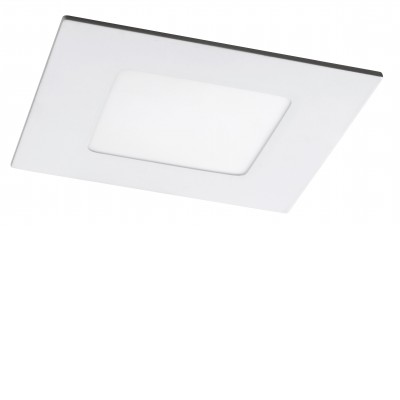 LOIS LED 6W bílá MAT ČTVEREC Podhledové svítidlo, čtvercové, těleso kov, povrch bílá mat, difusor plast opál, LED 6W, 350lm, neutrální 4000K, 230V, IP20, tř.1. rozměry 120x120mm.