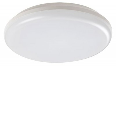 Eric Stropní přisazené svítidlo, základna plast, povrch bílá, difuzor plast opál, LED 24W, 2160lm, neutrální 4000K, Ra80, 230V, IP64, tř.1, rozměry d=315mm