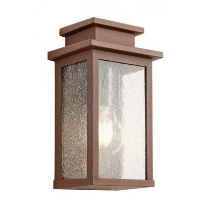 FRIESI I 1x42W, E27, IP44 Nástěnné venkovní svítidlo, těleso hliník, povrch měděná, krycí sklo čiré, pro žárovku 1x42W, E27, 230V, IP44, tř.1, rozměry 140x240x100mm.