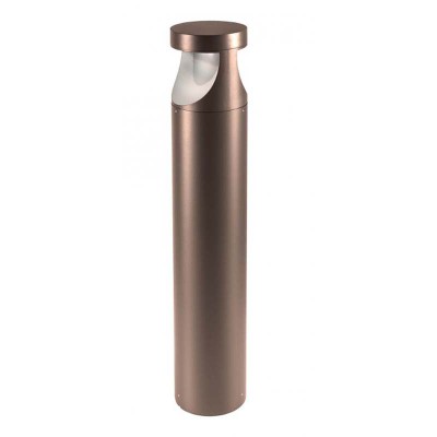 SARCOFIX 12W, IP65 Sloupkové venkovní svítidlo, těleso hliník, povrch rezivá, krycí plast čirý, LED 12W, teplá 3000K, 1335lm, Ra80, 230V, IP65, tř.1, rozměry d=152mm, h=800mm, svítí dolů.