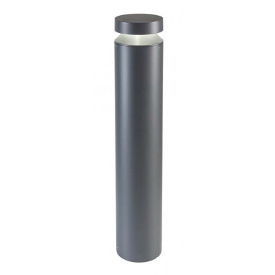 FAGINEA 24W, IP65, DALI Sloupkové venkovní svítidlo, těleso hliník, povrch tmavě šedá/rezivá, difuzor plast opál, LED 24W, teplá 3000K, 1706lm, stmívatelná DALI, Ra80, 230V, IP65, tř.1, rozměry d=152mm, h=800mm.