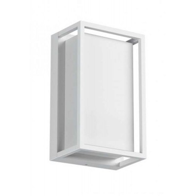 BETAREA LED 12W/24W, IP54 Nástěnné venkovní svítidlo, těleso hliník, povrch bílá mat/tmavě šedá/rezivá, difuzor plast opál, LED 12W/902lm, 24W/1725lm, teplá 3000K, 230V, IP54, tř.1, rozměry dle typu.