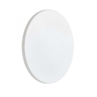 OCUTEIN 24W, IP54 Nástěnné venkovní svítidlo, nepřímé svícení, těleso hliník, povrch bílá mat, dif plast opál, LED 24W, teplá 3000K, 962lm, 230V, IP54, tř.1, rozměry d=300mm, h=70mm.