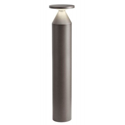 URBS 12W P65 Sloupkové svítidlo, exteriérové, těleso hliník, povrch tm.šedá, LED 12W, 1552lm, teplá 3000K, 230V, IP65, tř.1, rozměry d=125mm, h=700mm.