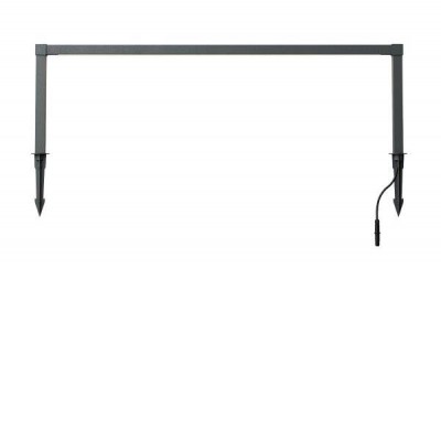 URBÁRI 15W Sloupkové svítidlo, exteriérové, těleso hliník, povrch černá antracit, difuzor plast opál, LED 15W, 1300lm, teplá 3000K, 230V, IP65, tř.1, rozměry dle typu, vč. bodce do záhonu.