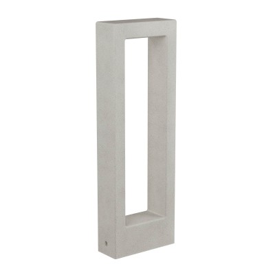 LENAST FL 10W Sloupkové venkovní svítidlo, těleso beton, povrch slonová kost, krycí sklo čiré, LED 10W, 1364lm, teplá 2700K, Ra80, 230V, IP65, tř.1, rozměry 200x80mm, h=600mm.
