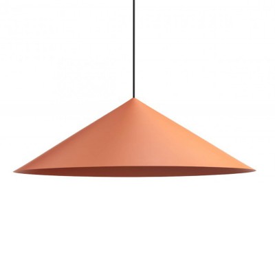 FOMITI 1x42W, E27 Závěsné svítidlo, těleso kov, povrch kaštanová mat, pro žárovku 1X42W, E27, 230V, IP20, tř.2, rozměry d=750mm, h=230mm, vč závěs kabelu l=1460mm, lze zkrátit.