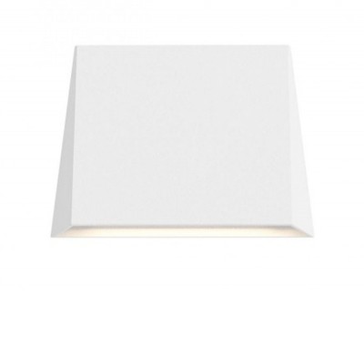 KUHNER 3W, CCT Nástěnné svítidlo, těleso hliník, povrch bílá mat, LED 3W, CCT přepín. teplota teplá 3000K-neutr 4000K, stmív. TRIAC, 235lm, Ra90, 230V, IP20, tř.1, rozměry 168x120x43mm, svítí nahoru nebo dolů.