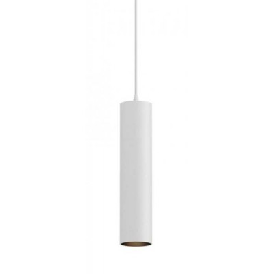 MUSCA HL 1x7W, GU10 Závěsné svítidlo, těleso kov, povrch bílá mat, pro žárovku 1x7W, GU10, 230V, IP20, tř.1, rozměry d=68mm, h=500mm, vč. závěs kabelu l=1200mm, lze zkrátit.