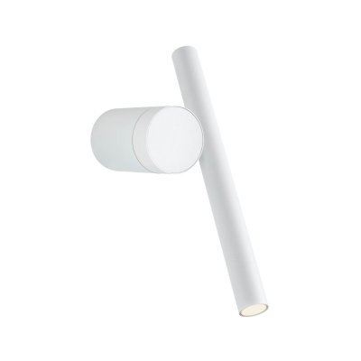 VELO WL 8,3W TRIAC Bodové svítidlo, nastav. směr svícení, základna hliník, povrch bílá, LED 8,3W, 542lm, 3000K, stmív. TRIAC, 230V, IP20, tř.1, rozměry 90x270x100mm.
