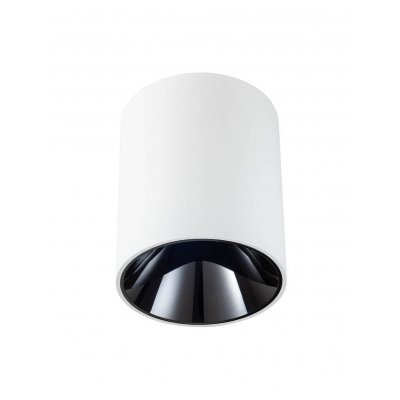 HUCHTE PL 15,5W TRIAC Stropní bodové svítidlo, základna hliník, povrch bílá, LED 15,5W, teplá 3000K, 1160lm, stmív. TRIAC, 230V, IP20, tř.1, rozměry d=90mm, h=110mm.