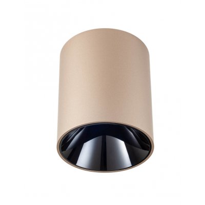 HUCHTE PL 15,5W TRIAC Stropní bodové svítidlo, základna hliník, povrch stříbrno-kávová, LED 15,5W, teplá 3000K, 1160lm, stmív. TRIAC, 230V, IP20, tř.1, rozměry d=90mm, h=110mm.