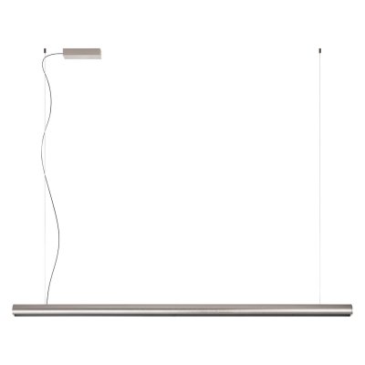 KAMP HL 46,5W CCT Závěsné svítidlo, těleso hliník, povrch kouřový nikl, dif plast opál, LED 46,5W, 1982lm, přepín. CCT teplá 2700K-3000K, stmív TRIAC, Ra90, 230V, IP20, 1800x57x68mm, vč závěs lanka l=2082mm, lze zkr