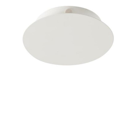 CIRCULUM_základna Stropní krytka kabelů, těleso kov, povrch bílá mat, d=220mm, h=35mm.