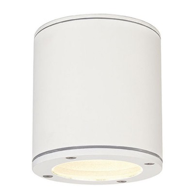 PLAYGROUD stropní LED 1x9W, GX53 Stropní, přisazené svítidlo, těleso hliník, povrch bílá, šedá kamenná, nebo černá antracit, krycí sklo čiré, nebo LED 1x9W, GX53, 230V, IP44, d=100mm, h=110mm