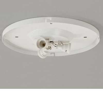 BEVEL ZAKLADNA Základna svítidla, zakldna kov, povrch bílá, pro žárovku 3x60W/4x60W, E27, 230V, IP20, tř.1, rozměry d=350mm nebo d=500mm