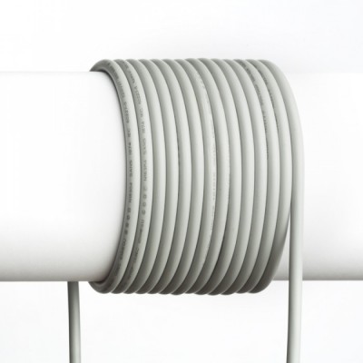FIT Napájecí kabel pro svítidla, materiál plast šedá, 3x0,75mm, rozměry d=6mm, lze dodat v celku max l=25m, cena/1m