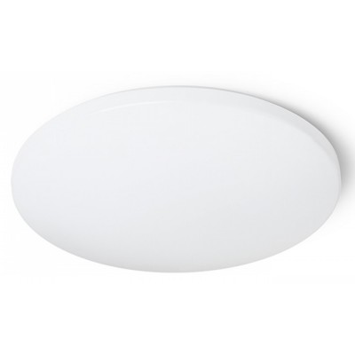 SEMPRE R55 LED Stropní přisazené svítidlo kruhové, základna plast bílá, difuzor plast opál, LED 1x56W, teplá 3000K, 3920lm, Ra80, 230V, IP20, tř.1. rozměry d=550mm h=80mm
