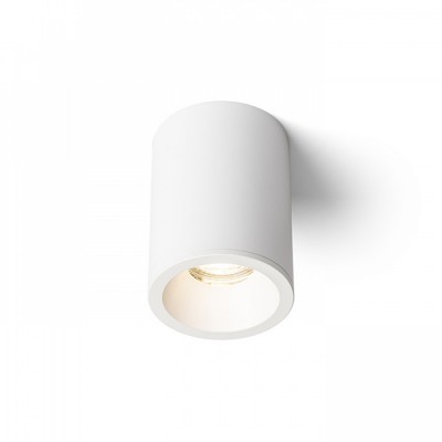 EILEEN Stropní, přisazené, bodové svítidlo, těleso kov, povrch bílá, pro žárovku 1x35W, GU10, ES50, 230V, IP65, tř.1, rozměry d=85mm, h=117mm.