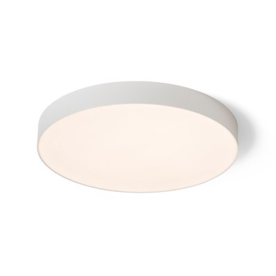 LARISA R 60 Stropní, přisazené svítidlo, těleso kov, bílá, difuzor plast opál, LED 100W, 7500, přepín CCT teplá 3000K/neutrální 4000K/denní 6000K, Ra80, stmívatelné TRIAC, 230V, IP20, rozměry d=600mm, h=68mm