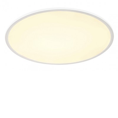 PANEL 60 CL Stropní přisazené svítidlo, těleso hliník, povrch bílá, difuzor plast, LED 42W, 3350lm, neutrální 4000K, stmívatelné DALI, 230V, IP20, tř.1, d=600mm, h=55mm.