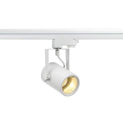 EURO SPOT Bodové svítidlo těleso hliník, povrch bílá, pro žárovku 1x25W, GU10 ES50, 230V, IP20, d=80mm, l=123mm, vč. 3F adapteru EUTRACK, kompatibilní NORDIC ALUMINIUM