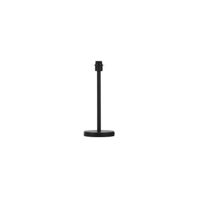 FENDA TABLE 180X435MM Stolní lampa, základna kov, povrch černá, bez stínítka, LED 1x60W, E27, 230V, rozměry d=180mm h=435mm, délka přívodního kabelu l=2000mm