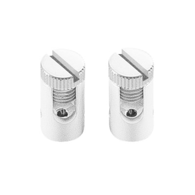 MUNGUNZUL D=10mm Napáječ, těleso měď, povrch bílá, 25 A max, rozměry d=10mm h=18mm, 2 kusy
