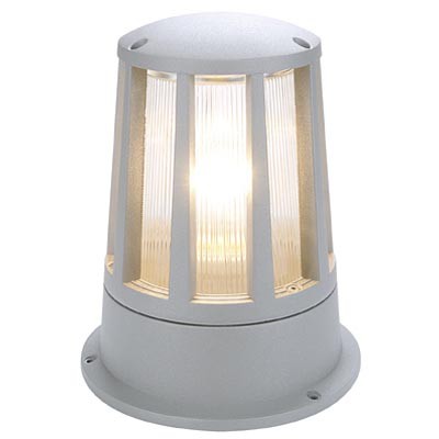 CONE Sloupkové svítidlo, těleso hliník, povrch černá antracit, difuzor sklo opál, pro žárovku 1x100W, E27, 230V, IP54, tř.1, d=190mm, l=240mm