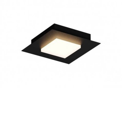 EXTURA SQ 16W/28W/40W CCT Stropní svítidlo, těleso kov, povrch bílá/zlatá mat/černá, dif plast opál, LED 16W/2200lm, 28W/3200lm, 40W/4600lm, přepín. CCT nastav teplota teplá 3000K-denní 6500K, Ra80, 230V, IP20, tř.2, rozměry dle typu.