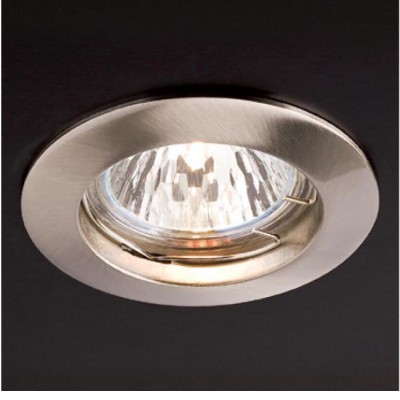 MILI 1x50W GU 5,3 Vestavné stropní bodové svítidlo, těleso zinek, povrch nikl mat, pro žárovku 1x50W, GU 5,3, 230V, IP20, tř.3, rozměry 79,5x54mm
