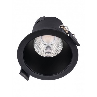 CHURKY BI 9W Stropní podhledové bodové svítidlo, těleso hliník, povrch bílá/černá/zlatá mat, LED 9W, teplá 3000K/1010lm, neutrální 4000K/1100lm, vyzař. úhel 40°, Ra80, 230V, IP20, tř.2, rozměry d=103mm, h=91mm.