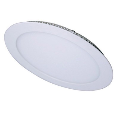 MALAXIS LED 6W Stropní, vestavné svítidlo, těleso hliník, povrch bílá, difuzor plast opál, LED 6W, 400lm, teplá 3000K, 230V, IP20, tř.1, d=120mm, h=13mm, trafo na kabelu 30x40x120mm