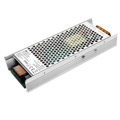LED zdroj 24V, 200W Napájecí zdroj pro LED pásky, vstup 230V, výstup 24V, 200W, 8,33A, IP20, rozměry 220x48x28mm, ochrana proti zkratu a přetížení.