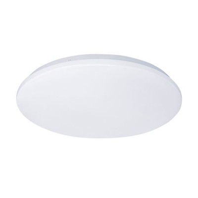 LUKS R 24W/36W CCT Stropní svítidlo, základna kov, povrch bílá, diifuzor plast opál, LED 24W/1920lm, 36W/2520lm, přepínačem nast. CCT teplota  teplá 3000K-denní 6000K, 230V, IP20, tř.1, rozměry dle typu.
