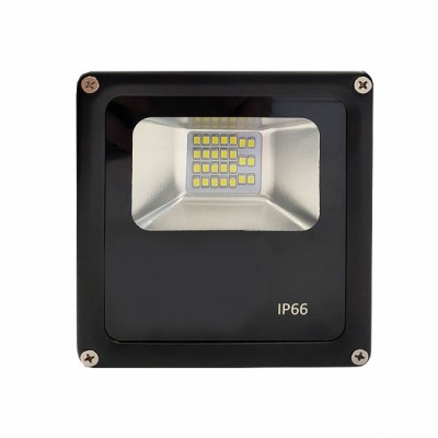 INDU 10W 20W 30W 50W 100W 200W STMÍVATELNÝ Světlomet, reflektor, těleso hliník, povrch černá, sklo čiré, LED 10W/20W/30W/50W/100W/200W, denní 6000K, Ra75, vyzař úhel 120°, 230V, IP65,střední život 40.000 hod, rozměry dle typu