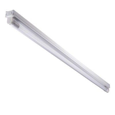 FORAMEN 120 Přisazené svítidlo, těleso kov bílá, pro 1x LED zářivky T8/G13, l=1200mm, 230V, IP20  rozměry 1230x40x58mm, LED zářivky SAMOSTATNĚ