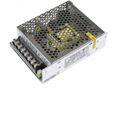 LED zdroj 5V, 70W, 14A Napájecí zdroj pro LED pásky, vstup 230V, výstup 5V, 14A, 70W, IP20, rozměry 129x98x38mm, ochrana proti zkratu a přetížení.