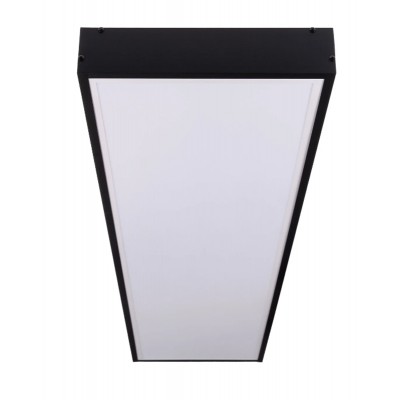 MR121 - Rám pro LED panel 120x30 Montážní rám pro instalaci BACKLIGHT LED panelů 295x1195mm, materiál hliník, povrch černá, rozměry 300x1200x65mm, DIY šroubovací, rozložený