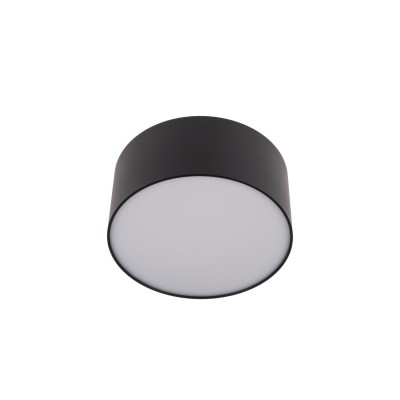VIDUS 8W/12W CCT Stropní, přisazené kruhové svítidlo, těleso kov, povrch bílá/černá, difuzor plast opál, LED 8W/12W, přepín CCT teplá 3000K-denní 5000K, dle typu stmívatelné TRIAC, 230V, Ra90, IP20, rozměry dle typu.