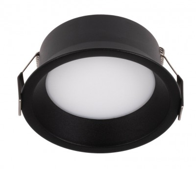 VIGOR 8W/12W CCT Stropní podhledové svítidlo, těleso hliník, povrch bílá/černá, difuzor plast, LED 8W/650lm, 12W/950lm, přepínatelná. CCT teplota teplá 3000K/neutrální/denní 5000K, 230V, IP20, rozměry dle typu.