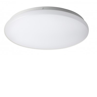 DUNAJ Stropní svítidlo, těleso kov, povrch bílá, difuzor plast opál, LED 12W/1080lm, 18W/1620lm, 36W/3240lm, neutrální 4000K, 230V, IP20, rozměry dle typu.