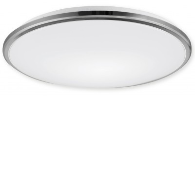 Silver KL 4000 Stropní svítidlo, základna kov, bílá, difuzor plast opál, LED 24W, 2160lm, neutrální 4000K, Ra80, 230V, do koupelny IP44, rozměry d=380mm, h=70mm