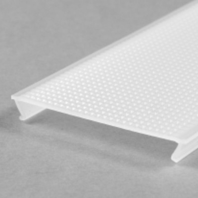 DCC10 50x6,6mm Difuzor k profilu pro LED pásky nacvakávací, materiál PMMA, povrch opál, propustnost 70%, rozměry 50x6mm, l=3000mm