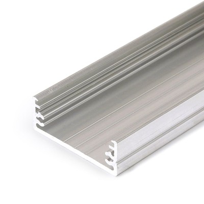 NAPUS PROFIL 32x11mm Přisazený, stropní profil pro LED pásky, materiál hliník, povrch surový, max šířka LED pásků w=24mm, rozměry 32x11mm, l=4000mm