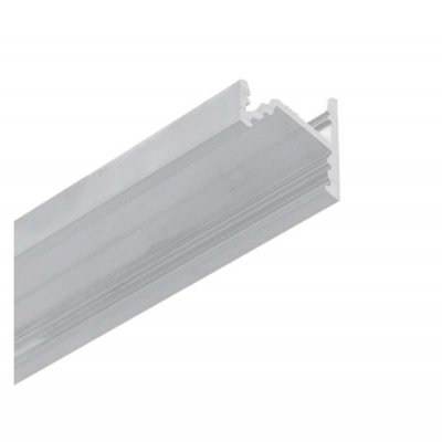 SANAO profil 15,2x16,1 Rohový profil pro LED pásky, sklon 60°, nebo 30°, materiál hliník, povrch surový, max šířka LED pásků w=10mm, rozměry 15,2x16,1mm, délka l=3000mm.