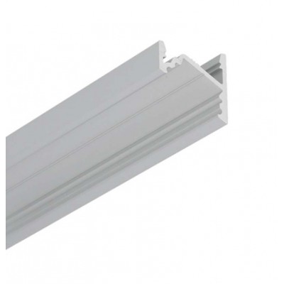 SANAO profil 15,2x16,1 Rohový profil pro LED pásky, sklon 60°, nebo 30°, materiál hliník, povrch elox šedostříbrný, max šířka LED pásků w=10mm, rozměry 15,2x16,1mm, délka l=3000mm.